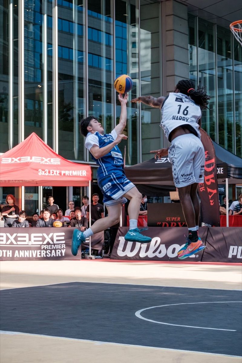 オープンコートで繰り広げられる3x3の空中戦